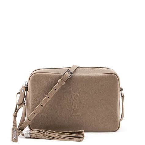 Saint Laurent Taupe Medium Embossed Lou Camera Bag Saint Laurent Ca