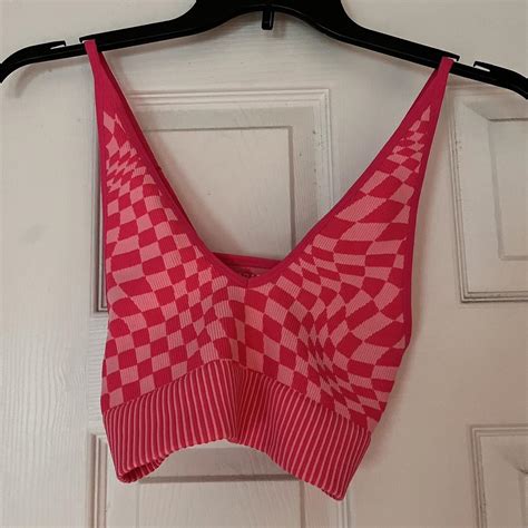 Hot Pink Barbie Top Depop
