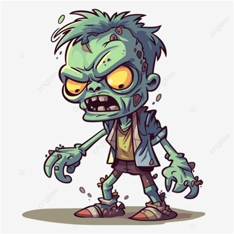 Zombie Clipart Funny Cartoon Zombie Characters And Cartoons Vector