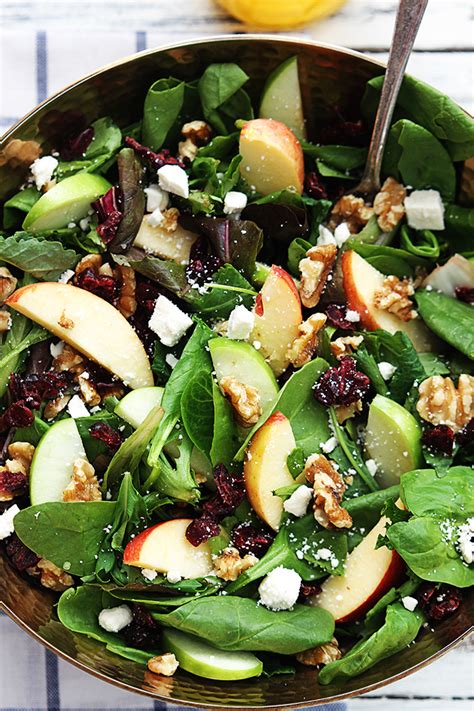 Apple Cranberry Walnut Salad Pizazz