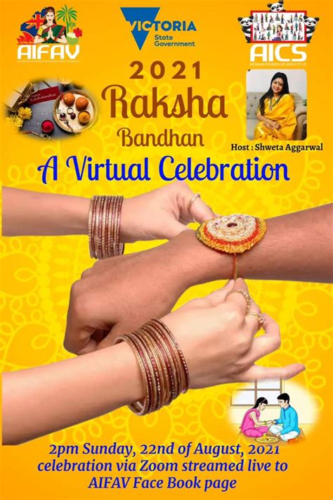 2021 Raksha Bandhan Virtual Celebration AIFAV