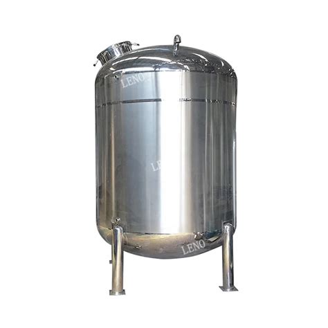 Factory Price Sanitary Food Liquid Storing Vessel Customized Drum