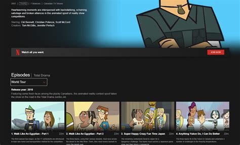 Where Can You Watch Total Drama World Tour Leawo Tutorial Center