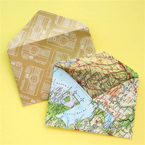 Recycle Craft How To Make An Envelope With Printable Template