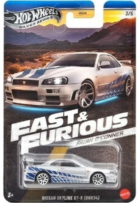 駿河屋 買取 日産スカイラインGT R BNR Hot Wheels ワイルドスピード テーマ ブライアン