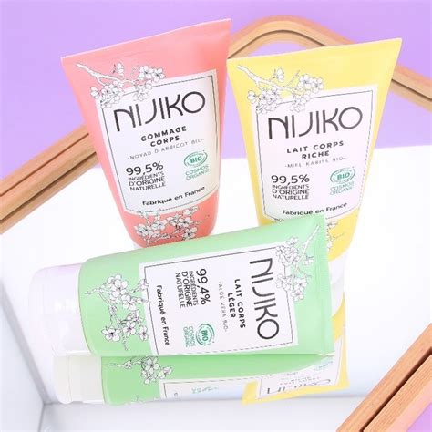 Nouveaux produits Nijiko des produits bio et fabriqués en France