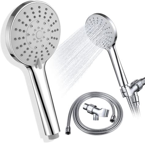 6.5FT Hand Held Shower Head with Long Hose, 6 Modes, 4.52” Large Face