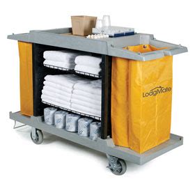 Large 8 Bushel Folding Laundry Cart For Hotel or Motel | LodgMate ...