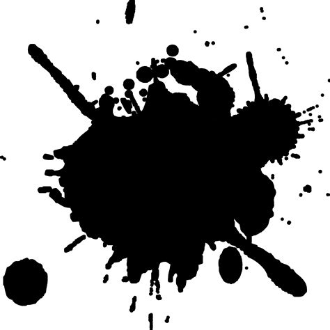 splatter paint clip art 4
