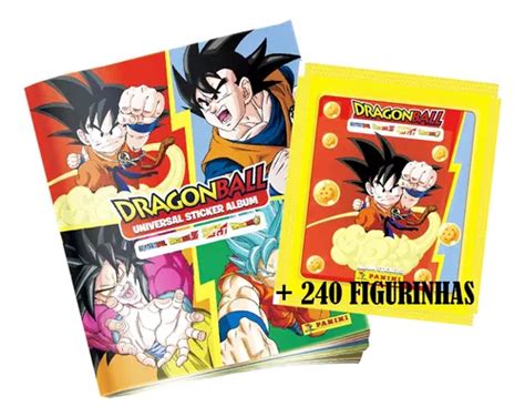 Kit Album Figurinhas Dragon Ball Universal Parcelamento