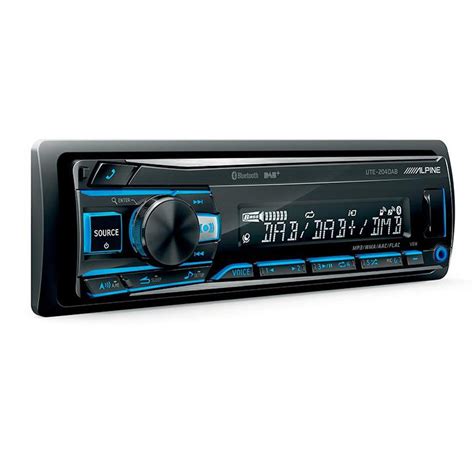 Alpine UTE 204DAB DAB FM 3 Linje Ut BT USB AUX