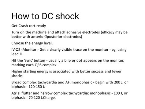 Dc shock | PDF
