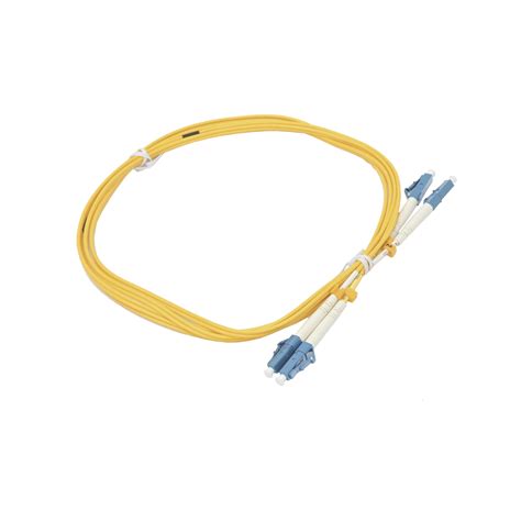 Jumper De Fibra Ptica Duplex Monomodo Con Conectores Lc Upc Lc Upc