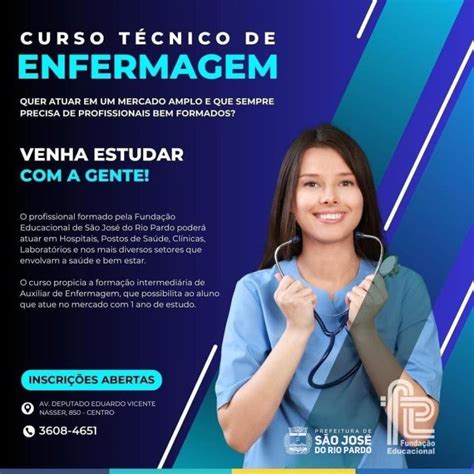 Quanto É O Curso De Enfermagem - Matrículas Abertas para o Curso de Enfermagem da Fundação Educacional ...