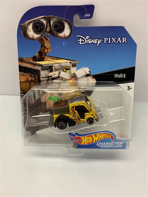 DISNEY PIXAR MOVIE Wall E Hot Wheels Collector Character Cars New PicClick UK