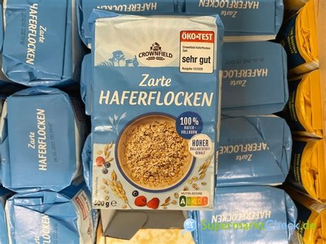 Crownfield Lidl Haferflocken Zart Preis Angebote Kalorien Nutri Score