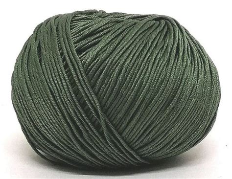 Пряжа Weltus Egitto (100% мерсеризованный хлопок, 120м/50г) цвет 044 ...