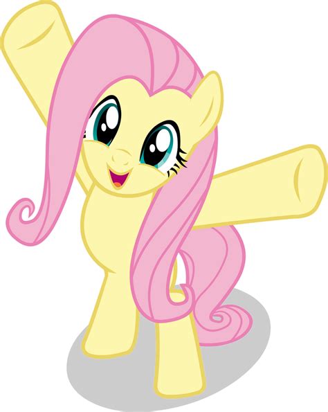 Happy Fluttershy Vector By Timidtremors On Deviantart