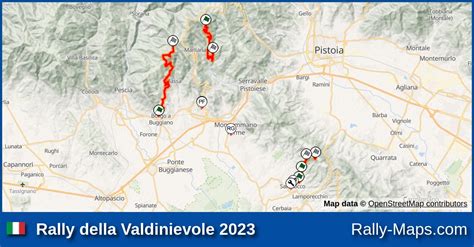 Mapy Zaplanuj Rally Della Valdinievole 2023 RajdTrasa Pl