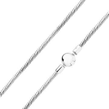 Серебряный браслет для шармов Сердце с фианитами (арт. 7880980 ...