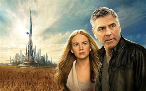 tomorrowland  casey  frank poster wallpaper