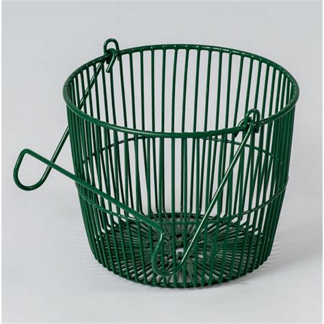 Ltw Peg Basket Round Green Bunnings Warehouse