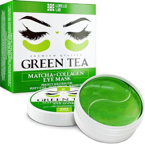 Green Tea Matcha Under Eye Patches With Collagen And Hyaluronic Acid