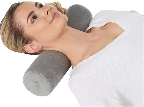 Amazon Cervical Neck Roll Memory Foam Pillow Bolster Pillow