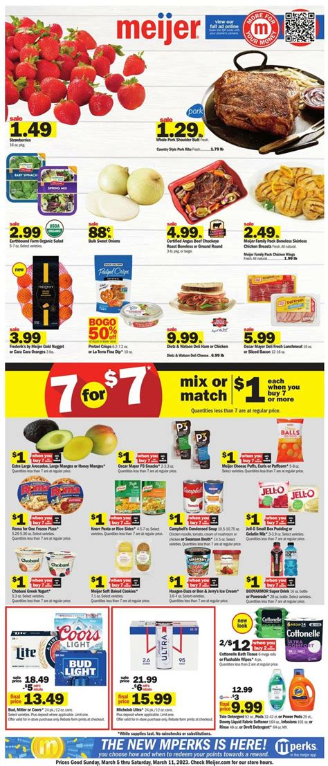 Meijer Ad Circular - 03/05 - 03/11/2023 | Rabato