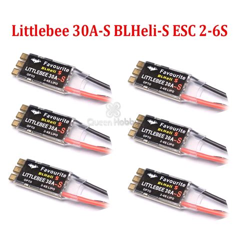 HOT Sale Mini LittleBee 30A-S ESC 30A BLHeli_S 2-6S OPTO Supports ...