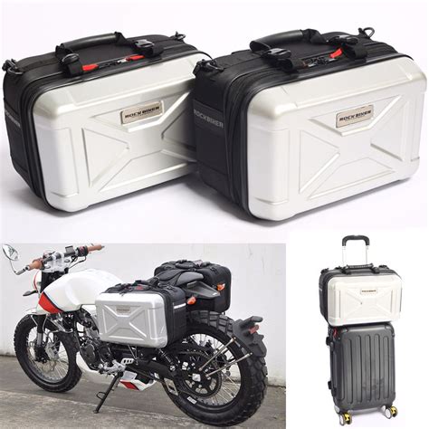 New Hard Shell Waterproof Motorcycle Bag Motorcycle Luggage Bags