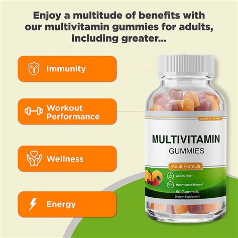 Oem Odm Multivitamin Gummies For Adults Immune System High Quality Oem