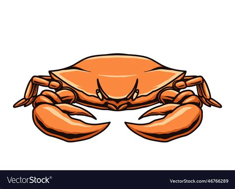 Crab Royalty Free Vector Image - VectorStock