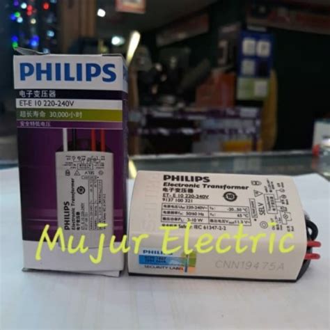 Jual Philips Electronic Ballast Et E 10 Led Ballast Lampu Halogen Led Jakarta Pusat Mujur