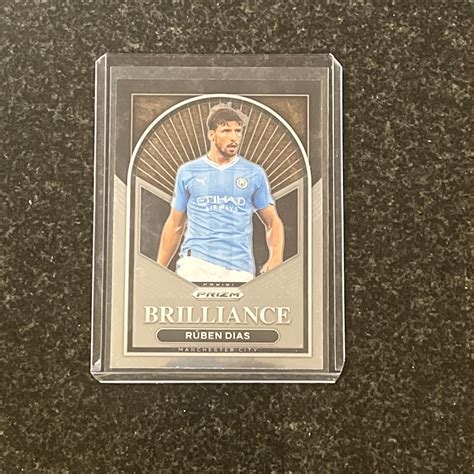 Ruben Dias Brilliance Panini Premier League Prizm Man City Ebay