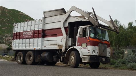 1995 Whitegmc Maxon Eagle Front Loader ~ Burrtec Waste And Recycling