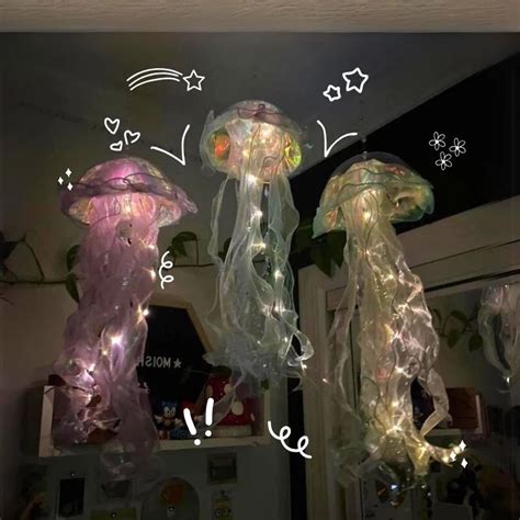 LED Jellyfish Lamp | Night Light for Ocean & Mermaid Decor