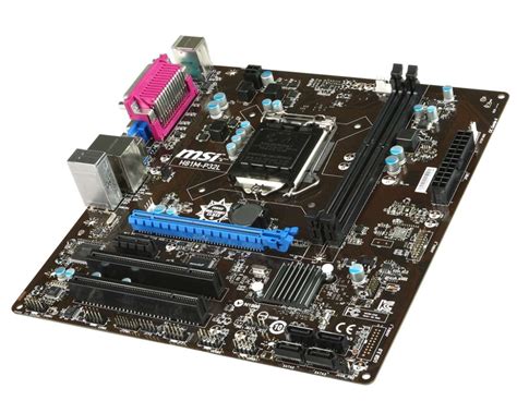 MSI H81M-P32L Intel H81 Express Chipset LGA1150 M-ATX Desktop ...