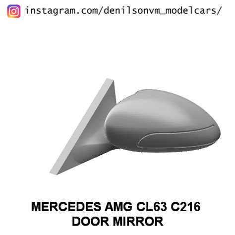 STL file Mercedes Benz AMG CL63 C216 🚗・3D print design to download・Cults