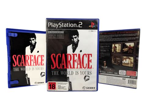 SCARFACE: The World Is Yours (PS2) *MINT COMPLETE* - Appleby Games
