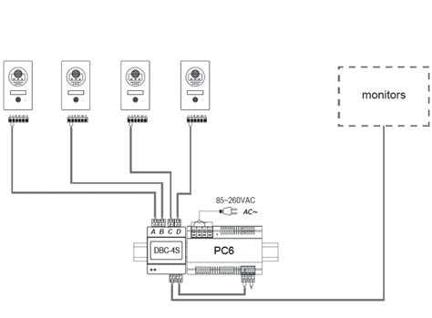 Aiphone LEF-10 Wiring Schematic