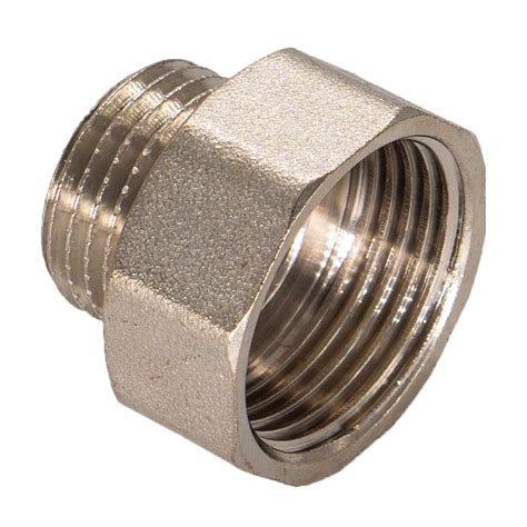 Переходник латунный резьбовой 1"х1/2" г/ш CTM, CR01F12K, цена 175.17 ...