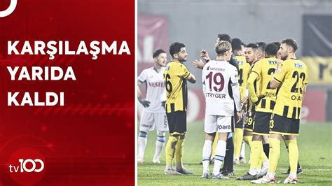 İstanbulspor Trabzonspor Maçında Sahadan Çekildi TV100 Haber YouTube