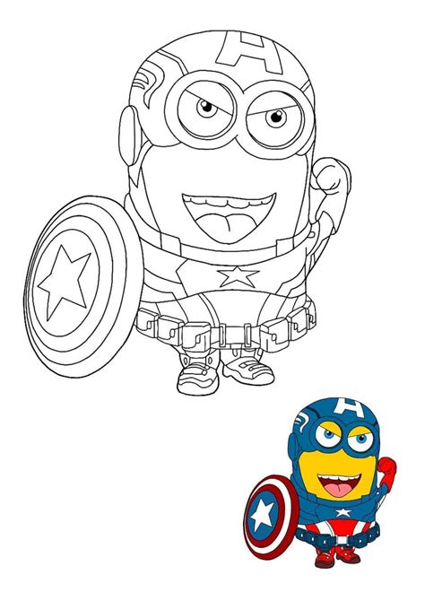 Superhero Printable Coloring Pages - subeloa11