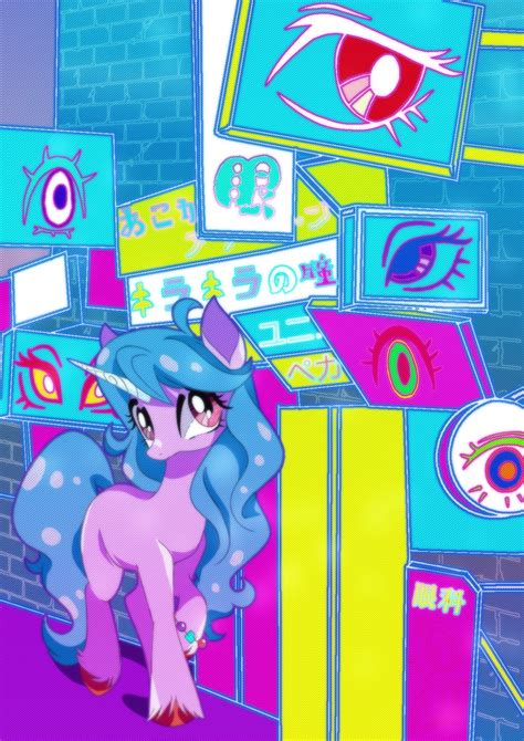 #3204646 - safe, artist:stacy_165cut, izzy moonbow, pony, unicorn, g5