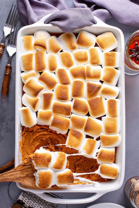 The Best Sweet Potato Casserole Recipe With Marshmallows