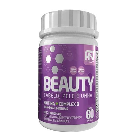 Beauty Cabelo Pele E Unha Biotina Complex B Capsulas Force