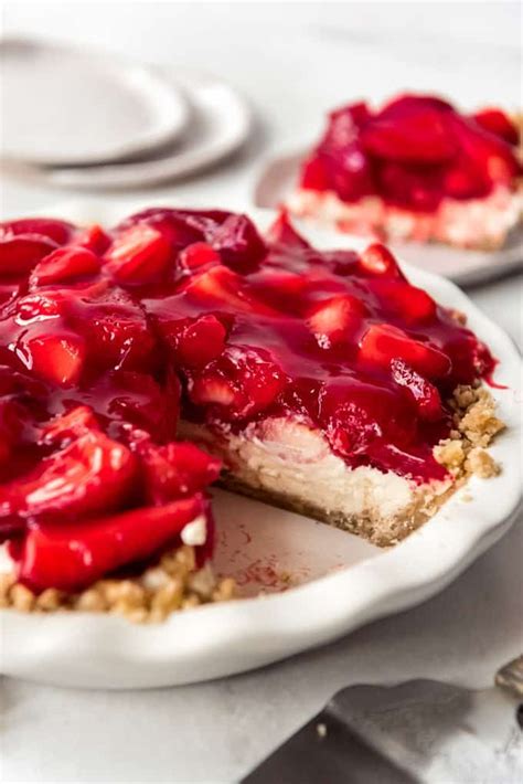 Award Winning Strawberry Cream Cheese Pie Recipe