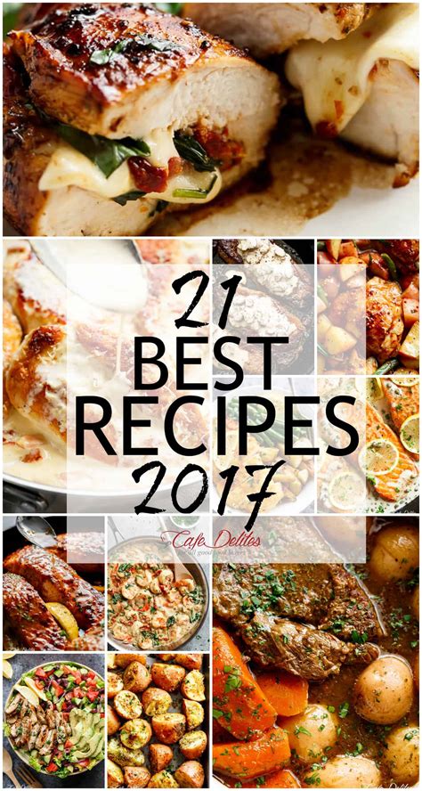 21 Best Recipes 2017 - Cafe Delites