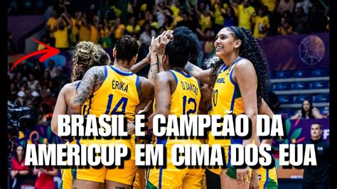 Brasil É CampeÃo Da Americup De Basquete Em Cima Dos Estados Unidos 😱🇧🇷